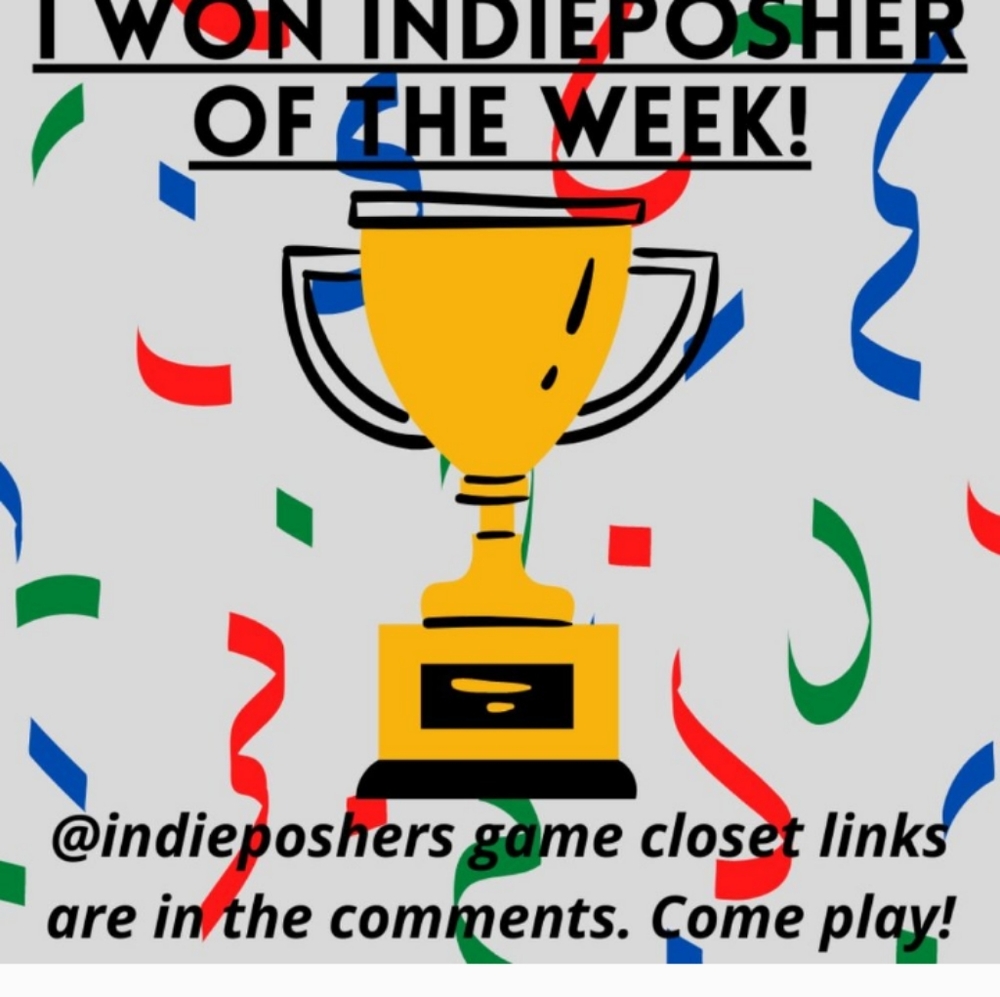 Indie Posher of the week❤@auntmeganiscool  Thank U